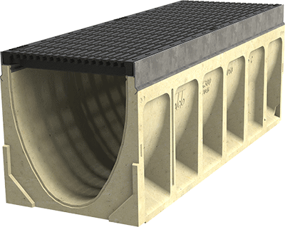 product render, KlassikDrain K200, product reference