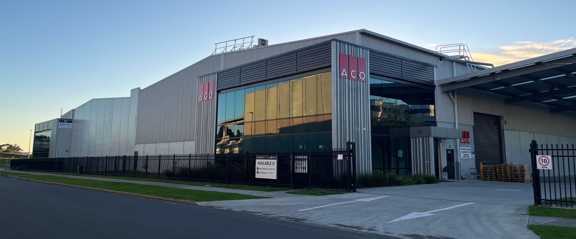 ACO NZ Home Page Sliders - Office building Te Tiki Road